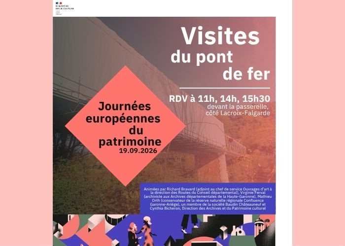Journée du patrimoine 2026, Pinsaguel