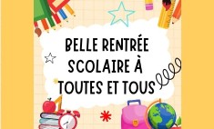 Image belle rentr&eacute;e scolaire