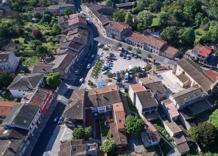 Image de Pinsaguel vue du ciel