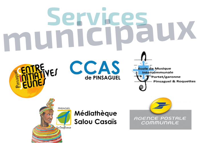 Liens d'accès aux autres services de la Mairie de Pinsaguel